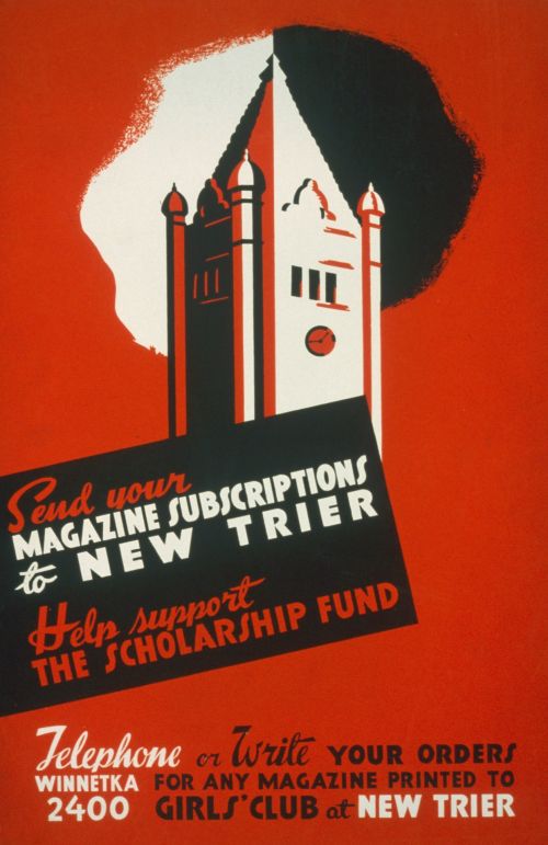 Vintage Subscriptions Poster
