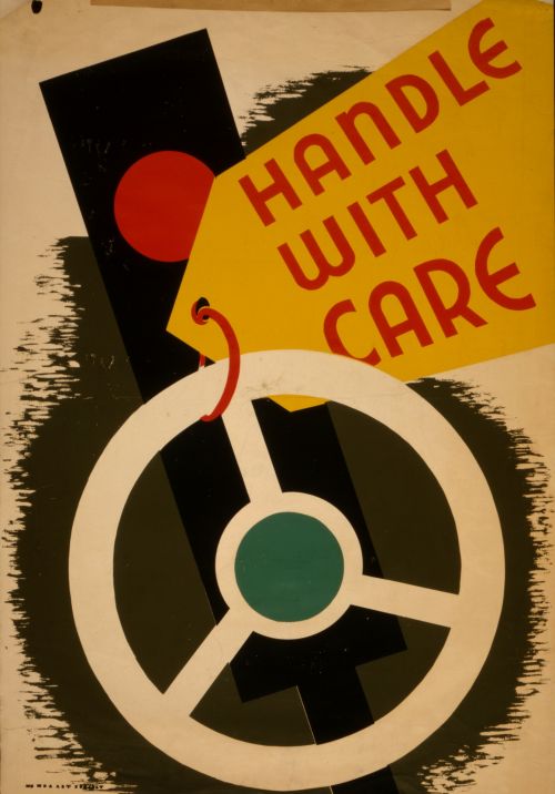 Vintage Traffic Poster