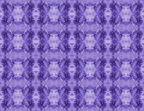 Vintage Violet Flower Wallpaper