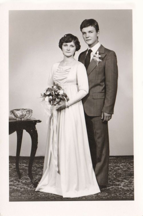 Vintage Wedding Photo