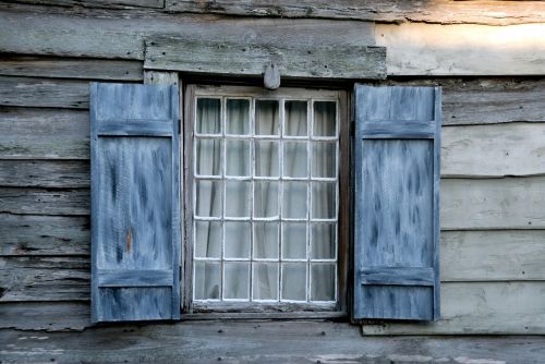 vintage window wall wooden