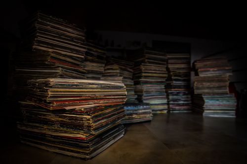 vinyl collection disk