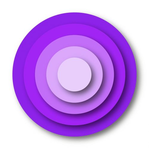 violet rings target