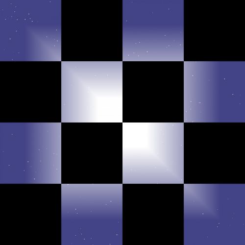 Violet Checkerboard