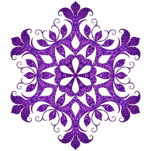 Violet Snowflake
