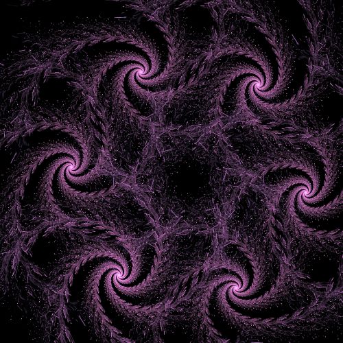 Violet Swirls