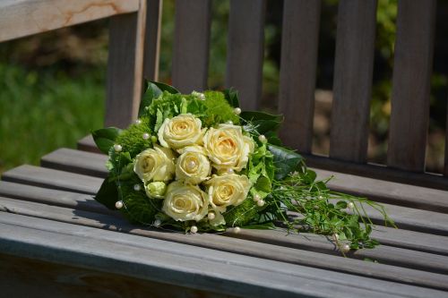 violin bridal bouquet
