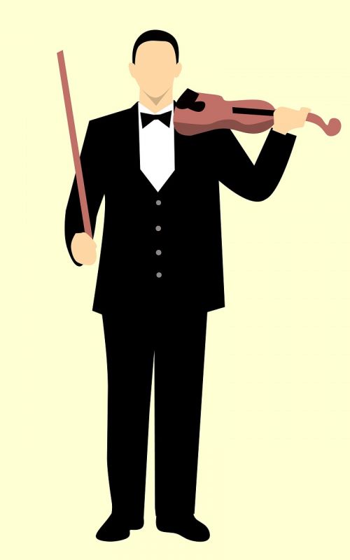 violin man adult