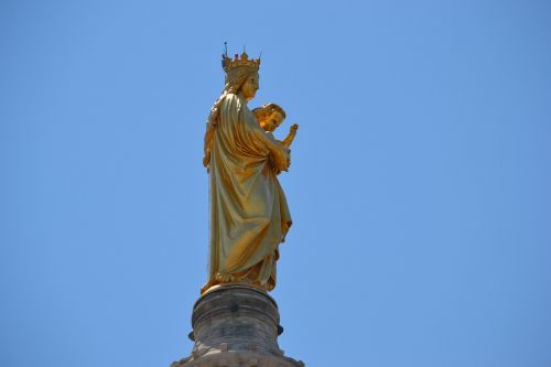 virgin statue marseille