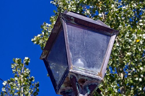 virginia city streetlamp  lamp  light