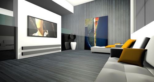 living room apartment graphic