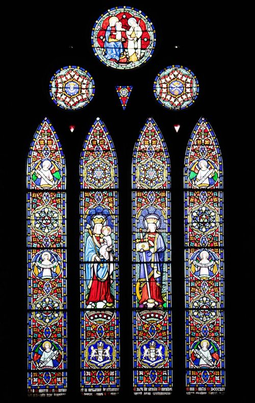 vitrage stained glass church window