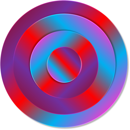 vivid 3d circle