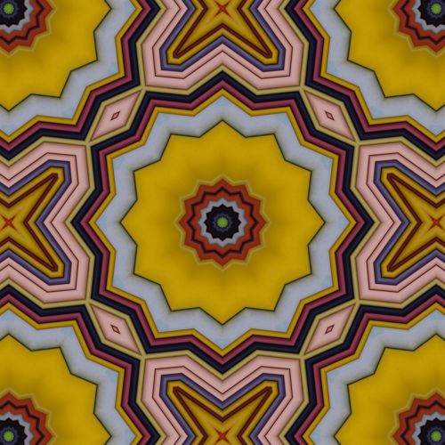 Vivid Color Kaleidoscope