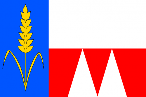 vlajka coat of arms mesta