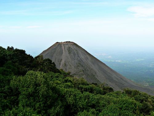 volcano hiking rocks