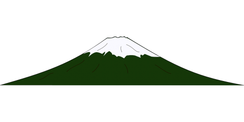 volcano fuji mountain