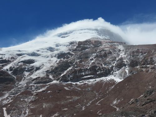 volcano chimborazo mountain