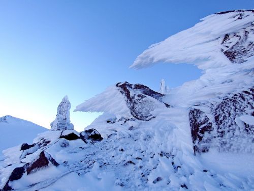 volcano mountains top