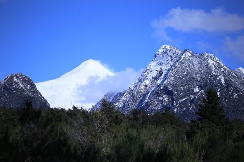 volcano landscape mountain