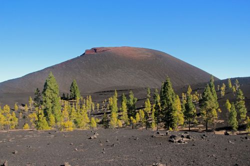 volcano chinyero canary islands