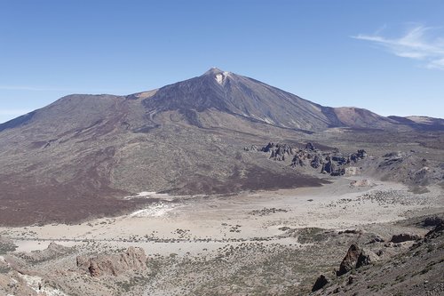 volcano  nature  landscape