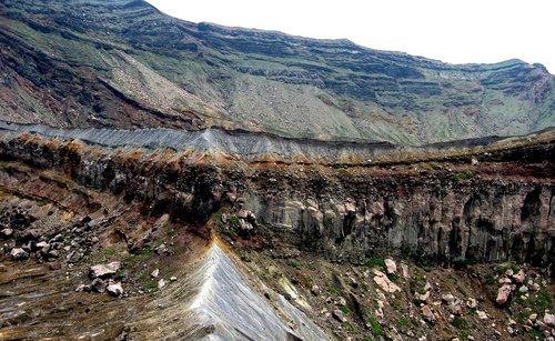 volcano  rock  mountain