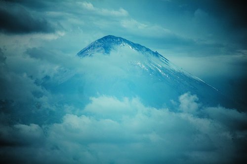 volcano  mountain  landscape