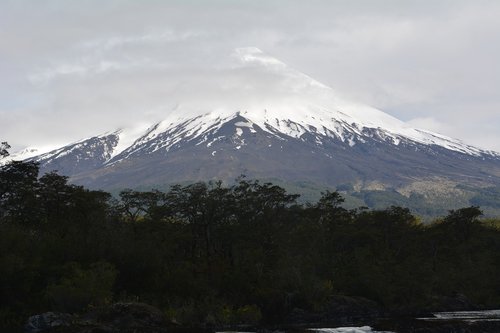 volcano  osorno  chile