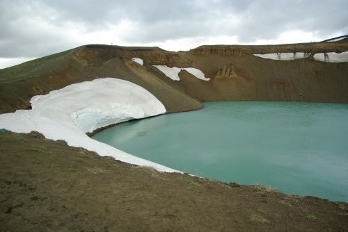 volcano iceland volcano krafla