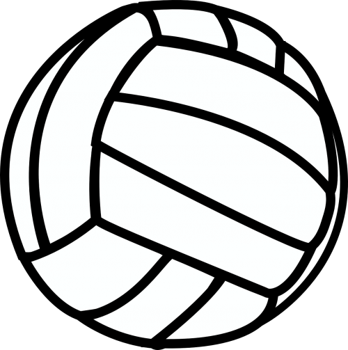 volleyball sport black