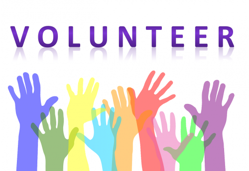 volunteer hands help