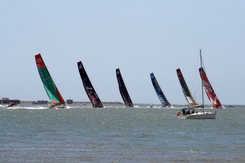 volvo open race in 2012 lisbon regatta