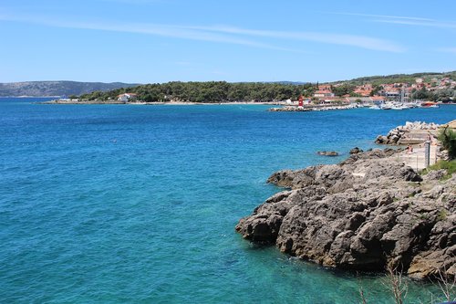 vrbnik  croatia  sea