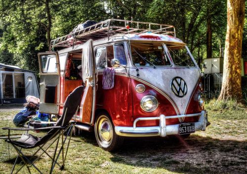 vwbus camping camper