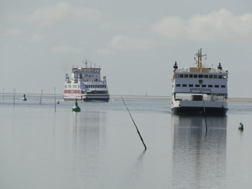 wadden sea ferry north sea