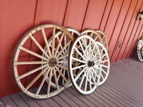 wagon wheels wood