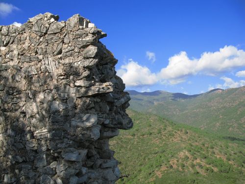 wall castle tart ruins