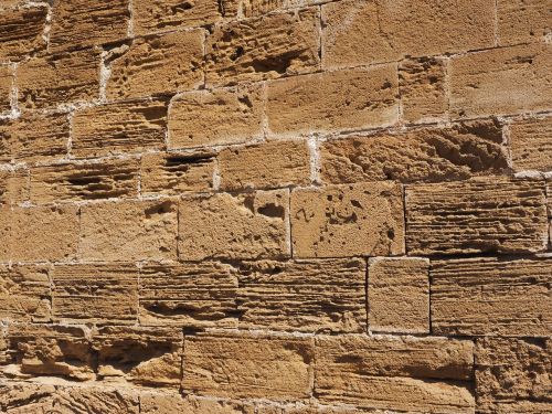 wall block sand stone