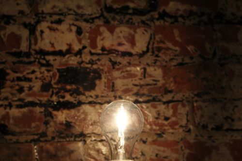 wall light bulb idea