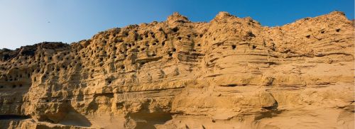wall desert rocks