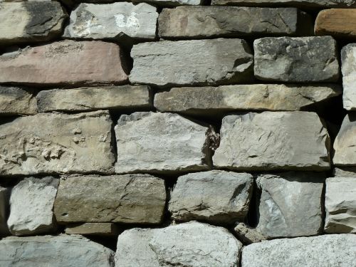 wall rocks stone wall