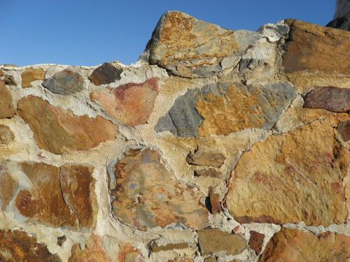 wall stone sandstone
