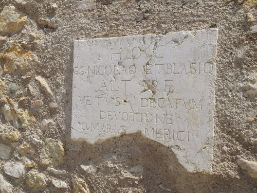 wall plaque stone