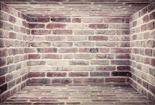 wall stones brick red