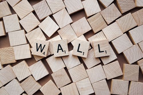 wall build a wall letters