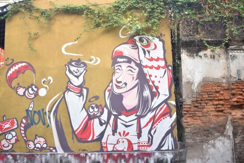 wall art street art