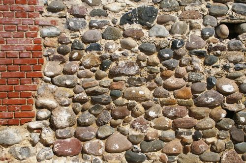 wall cobbles brick