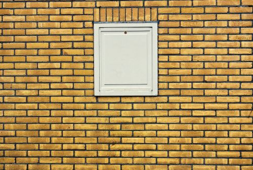 wall brick wall yellow brick wall