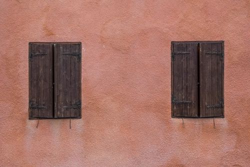 wall windows wooden